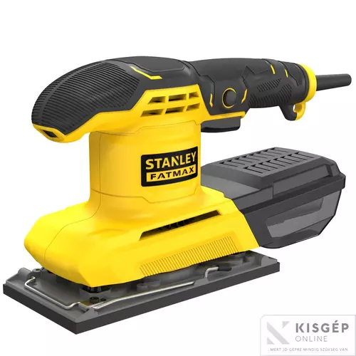 FMEW214K-QS STANLEY® SFM 280W vibrációs csiszoló 90 x 187 mm-es csiszoló felülettel