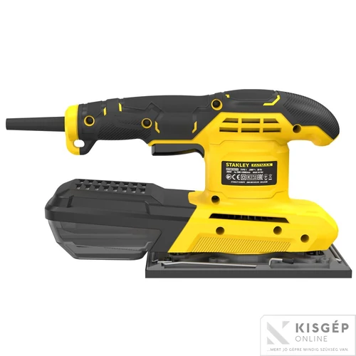 STANLEY® SFM 280W vibrációs csiszoló 90 x 187 mm-es csiszoló felülettel