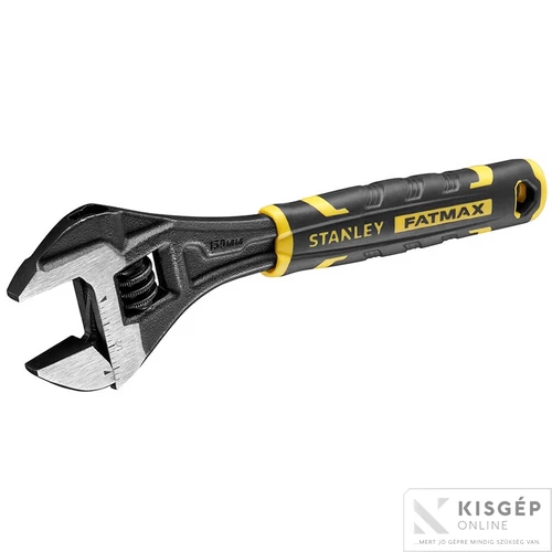 STANLEY FATMAX bimateriális állítható villáskulcs 150mm