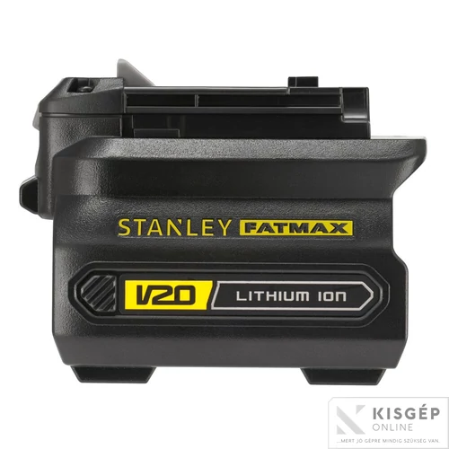 STANLEY® FATMAX® 18 voltos adapter V20 lítium-ion rendszerű akkumulátorokhoz