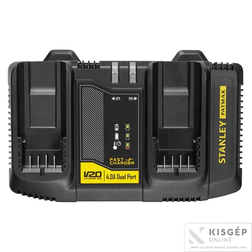 STANLEY® FATMAX® 18 voltos két portos töltő