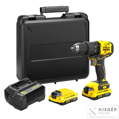 STANLEY® FATMAX® 18 Volt-os V20 akkumulátoros fúrócsavarozó