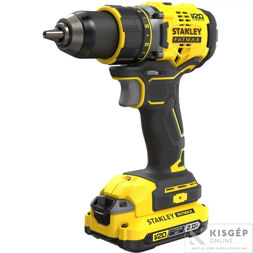 STANLEY® FATMAX® 18 Volt-os V20 akkumulátoros fúrócsavarozó KEFE NÉLKÜLI