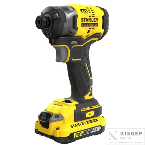 STANLEY® FATMAX® 18 Volt-os V20 akkumulátoros ütvecsavarozó KEFE NÉLKÜLI