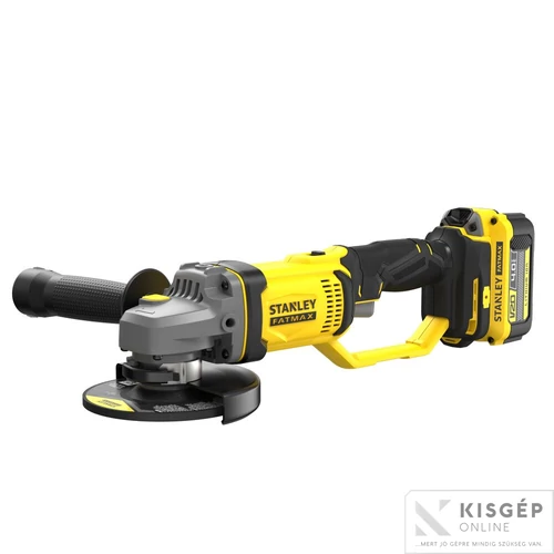 STANLEY® FATMAX® 18 Volt-os V20 akkumulátoros sarokcsiszoló, 125 mm