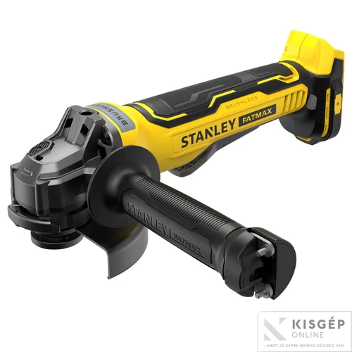 STANLEY® FATMAX® 18 Volt-os V20 akkumulátoros sarokcsiszoló, 125 mm, KEFE NÉLKÜLI