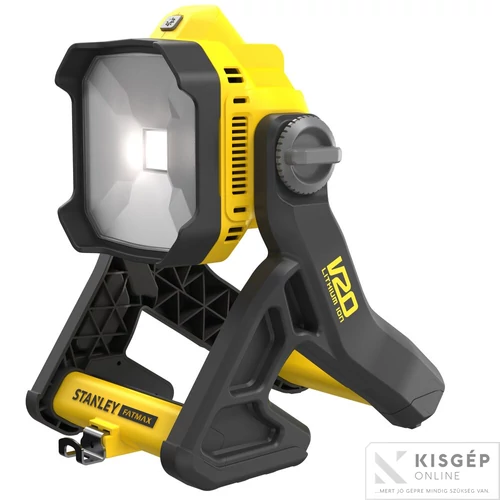 STANLEY® FATMAX® 18 Volt-os V20 nagy teljesítményű LED építési spot lámpa