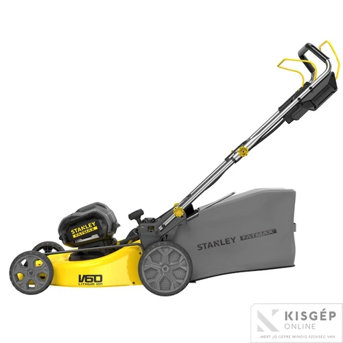 STANLEY® FATMAX® 54 Volt-os V60 akkus KEFEMENTES ŐNJÁRÓ fűnyíró 51cm