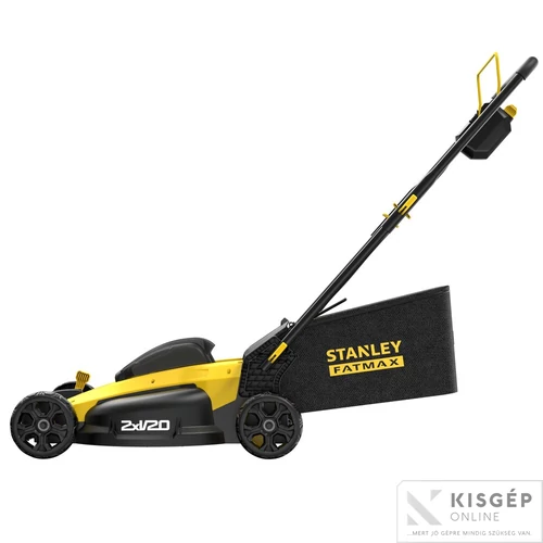 STANLEY® FATMAX® 18 Volt-os V20 akkus KEFEMENTES fűnyíró 51cm