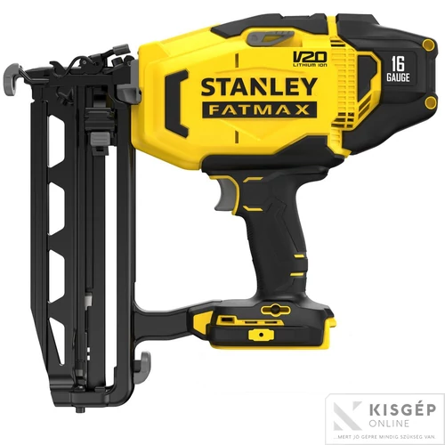 STANLEY® FATMAX® 18 Volt-os V20 akkumulátoros tűző és szegezőgép 16G