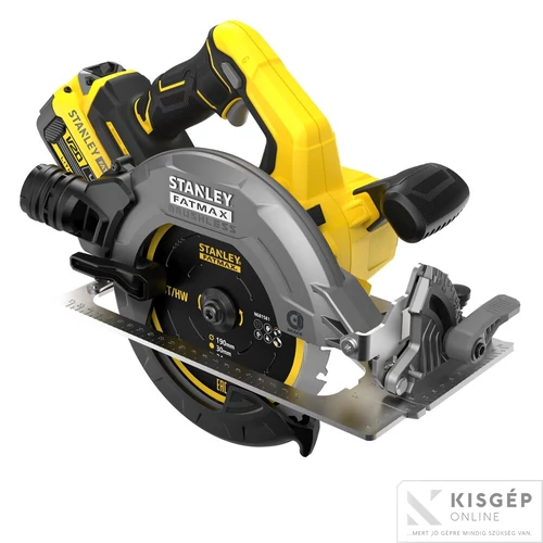 STANLEY® FATMAX® 18 Volt-os V20 akkumulátoros körfűrész, KEFE NÉLKÜLI