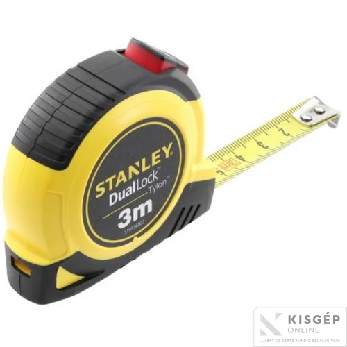 STANLEY Tylon dual lock s/tape mérőszalag 3m/13mm eu