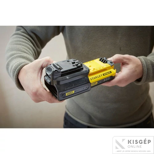 STANLEY® FATMAX® 18 voltos adapter V20 lítium-ion rendszerű akkumulátorokhoz