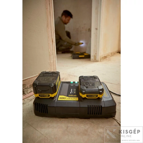 STANLEY® FATMAX® 18 voltos két portos töltő