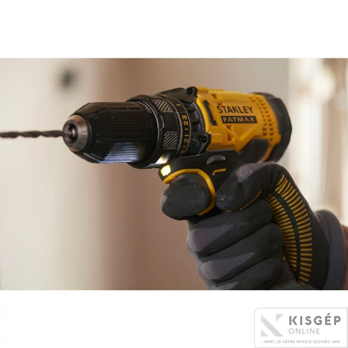 STANLEY® FATMAX® 18 Volt-os V20 akkumulátoros fúrócsavarozó | Akkuval, töltővel