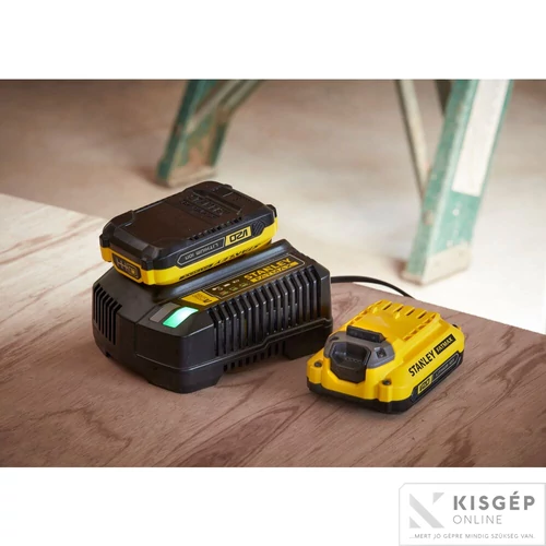 STANLEY® FATMAX® 18 Volt-os V20 akkumulátoros fúrócsavarozó | Akkuval, töltővel