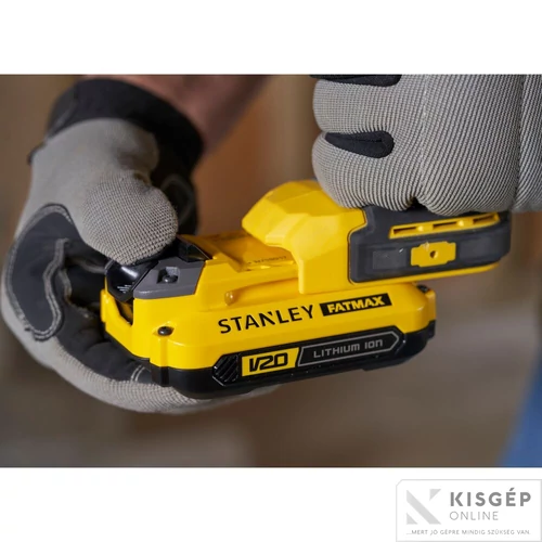 STANLEY® FATMAX® 18 Volt-os V20 akkumulátoros fúrócsavarozó