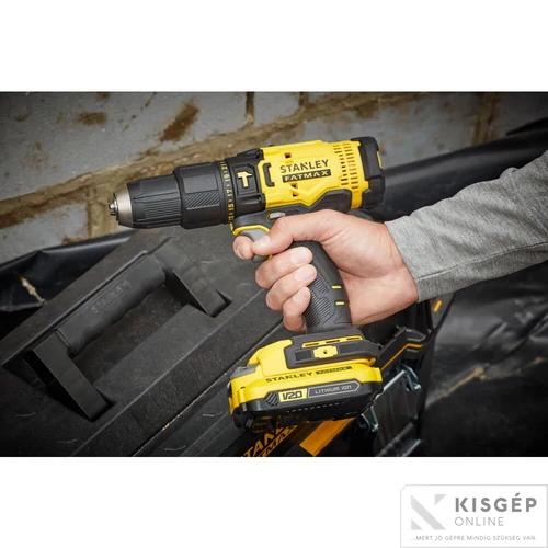 STANLEY® FATMAX® 18 Volt-os V20 akkumulátoros ütvefúró/csavarozó