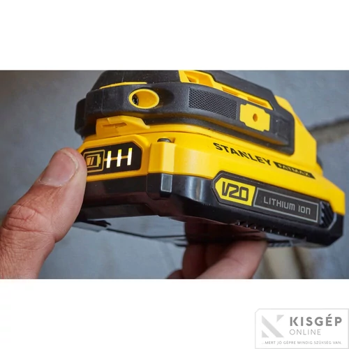 STANLEY® FATMAX® 18 Volt-os V20 akkumulátoros ütvefúró/csavarozó