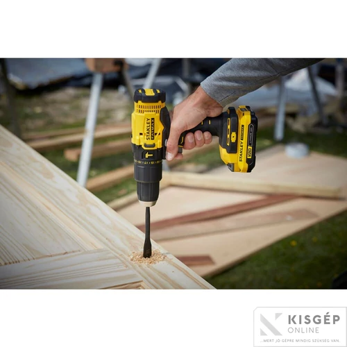 STANLEY® FATMAX® 18 Volt-os V20 akkumulátoros ütvefúró/csavarozó