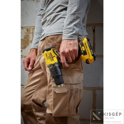 STANLEY® FATMAX® 18 Volt-os V20 akkumulátoros ütvefúró/csavarozó KEFE NÉLKÜLI