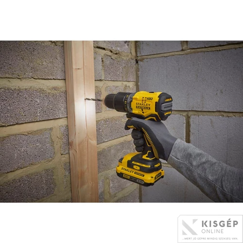 STANLEY® FATMAX® 18 Volt-os V20 akkumulátoros ütvefúró/csavarozó KEFE NÉLKÜLI