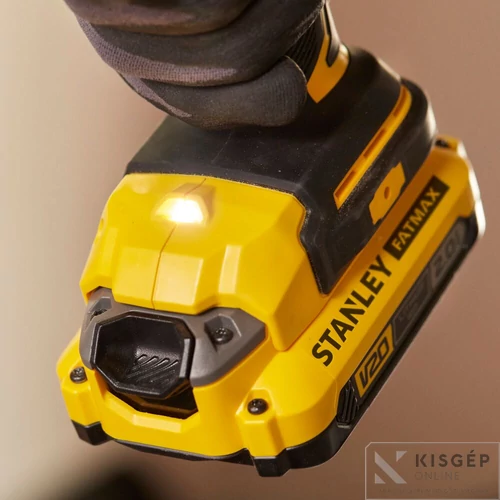 STANLEY® FATMAX® 18 Volt-os V20 akkumulátoros fúrócsavarozó KEFE NÉLKÜLI | Akku és töltő nélkül