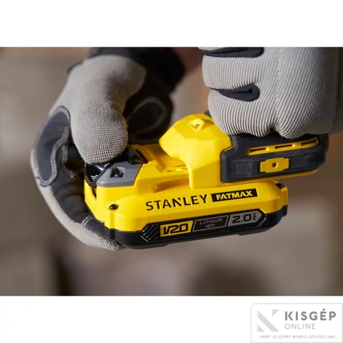 STANLEY® FATMAX® 18 Volt-os V20 akkumulátoros ütvefúró/csavarozó KEFE NÉLKÜLI | Akku és töltő nélkül