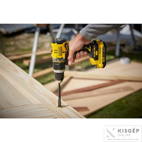 STANLEY® FATMAX® 18 Volt-os V20 akkumulátoros ütvefúró/csavarozó KEFE NÉLKÜLI | Akku és töltő nélkül