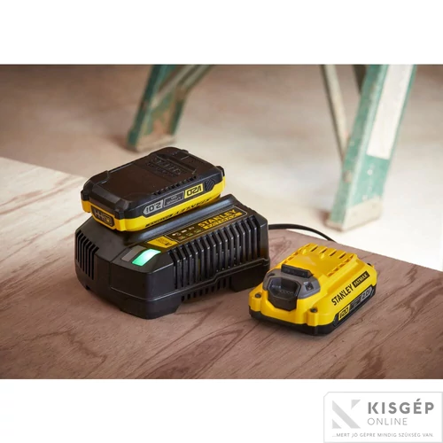 STANLEY® FATMAX® 18 Volt-os V20 akkumulátoros ütvefúró/csavarozó KEFE NÉLKÜLI | Akkuval, töltővel