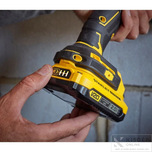 STANLEY® FATMAX® 18 Volt-os V20 akkumulátoros ütvefúró/csavarozó KEFE NÉLKÜLI | Akkuval, töltővel