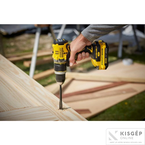 STANLEY® FATMAX® 18 Volt-os V20 akkumulátoros ütvefúró/csavarozó KEFE NÉLKÜLI