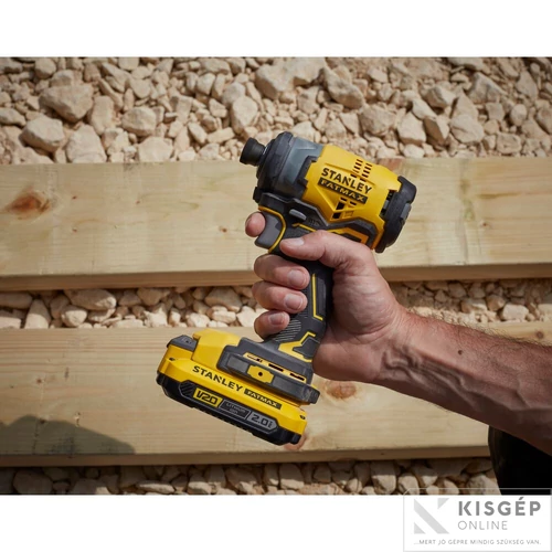 STANLEY® FATMAX® 18 Volt-os V20 akkumulátoros ütvecsavarozó | Akkuval és töltővel