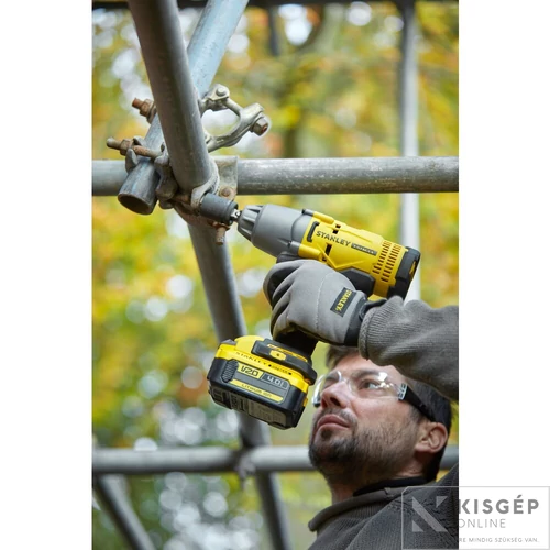 STANLEY® FATMAX® 18 Volt-os V20 akkumulátoros ütvecsavarozó KEFE NÉLKÜLI