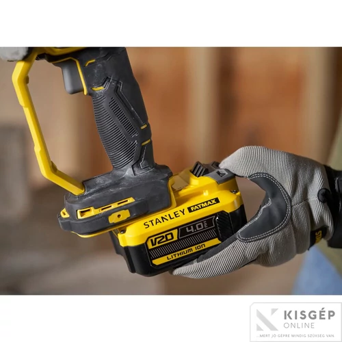STANLEY® FATMAX® 18 Volt-os V20 akkumulátoros sarokcsiszoló, 125 mm