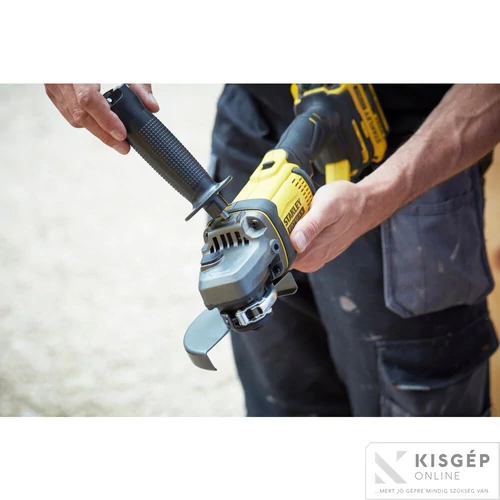 STANLEY® FATMAX® 18 Volt-os V20 akkumulátoros sarokcsiszoló, 125 mm