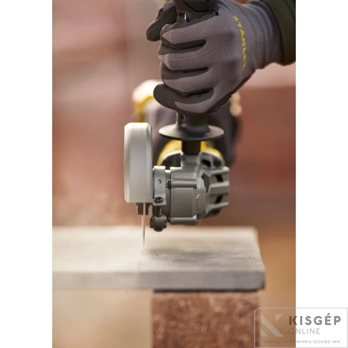 STANLEY® FATMAX® 18 Volt-os V20 akkumulátoros sarokcsiszoló, 125 mm, KEFE NÉLKÜLI