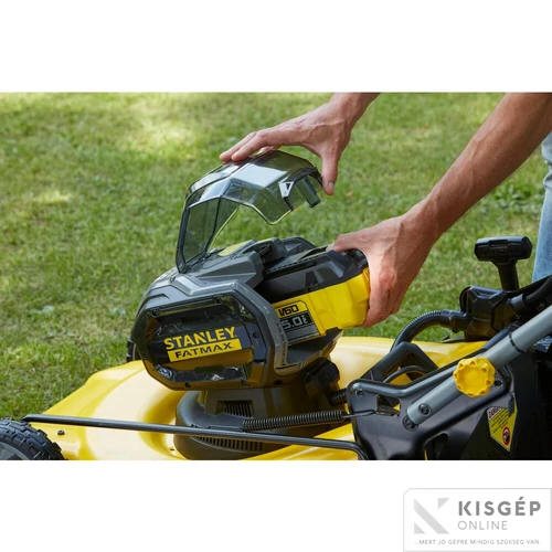 STANLEY® FATMAX® 54 Volt-os V60 akkus KEFEMENTES ŐNJÁRÓ fűnyíró 51cm