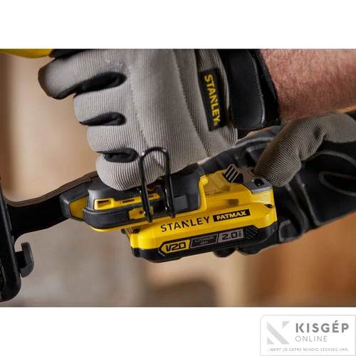 STANLEY® FATMAX® 18 Volt-os V20 akkumulátoros tűző és szegezőgép 16G