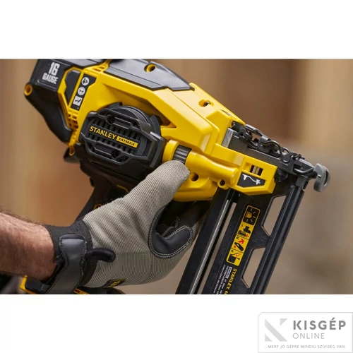 STANLEY® FATMAX® 18 Volt-os V20 akkumulátoros tűző és szegezőgép 16G