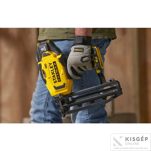 STANLEY® FATMAX® 18 Volt-os V20 akkumulátoros tűző és szegezőgép 16G