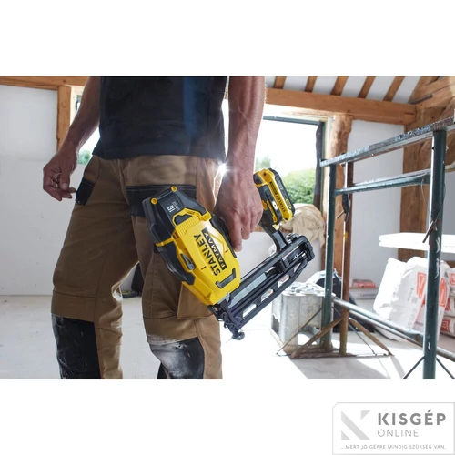 STANLEY® FATMAX® 18 Volt-os V20 akkumulátoros tűző és szegezőgép 16G