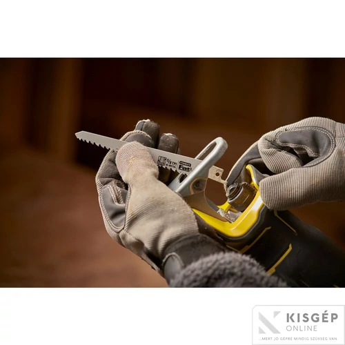 STANLEY® FATMAX® 18 Volt-os V20 akkumulátoros kétsebességes kardfűrész
