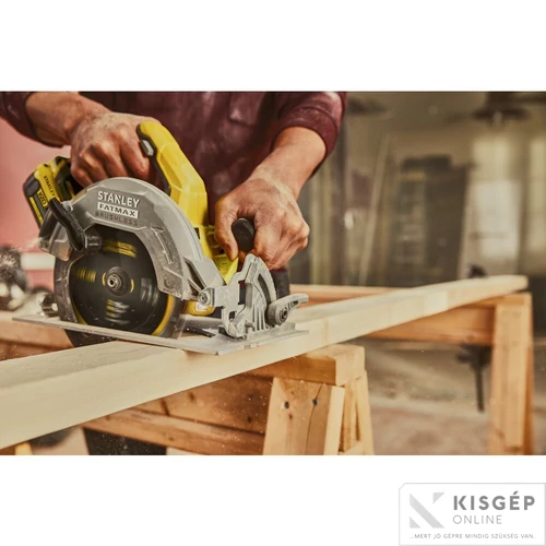 STANLEY® FATMAX® 18 Volt-os V20 akkumulátoros körfűrész, KEFE NÉLKÜLI
