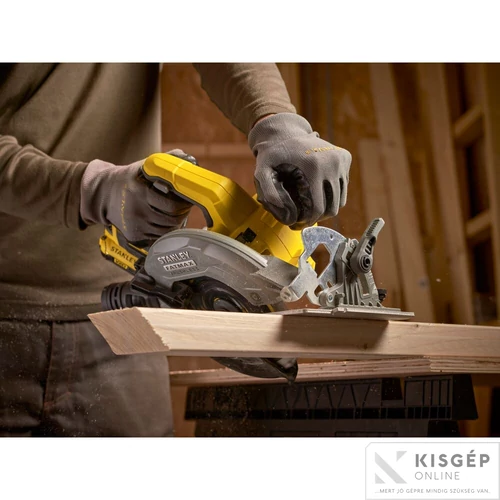 STANLEY® FATMAX® 18 Volt-os V20 akkumulátoros körfűrész, KEFE NÉLKÜLI