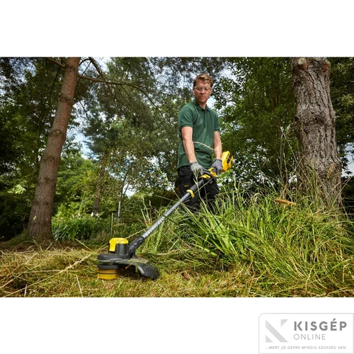 STANLEY® FATMAX® 54 Volt-os V60 akkumulátoros KEFEMENTES fűszegélynyíró 33cm