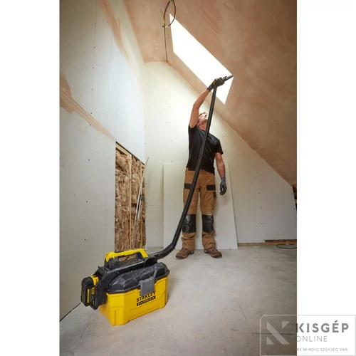 STANLEY® FATMAX® 18 Volt-os V20 akkumulátoros nedves-száraz porszívó