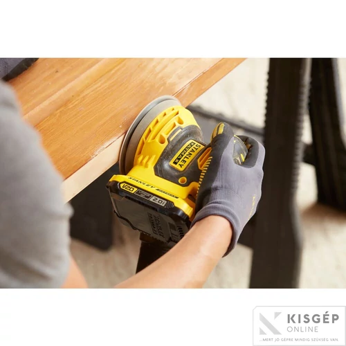 STANLEY® FATMAX® 18 Volt-os V20 akkumulátoros excentercsiszoló