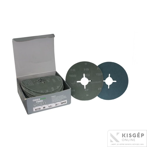 Z fibertárcsa inox 115/36 DEERFOS    VZ133