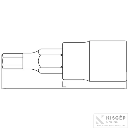 Z imbusz bit-dugókulcsfej 3/8˝ SW4   3026M04